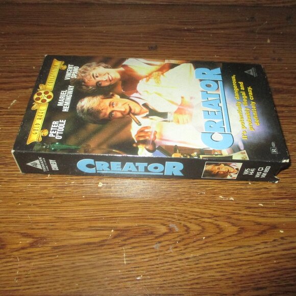 Creator (VHS, 1985) Peter O'Toole, Mariel Hemingway - Picture 3 of 6
